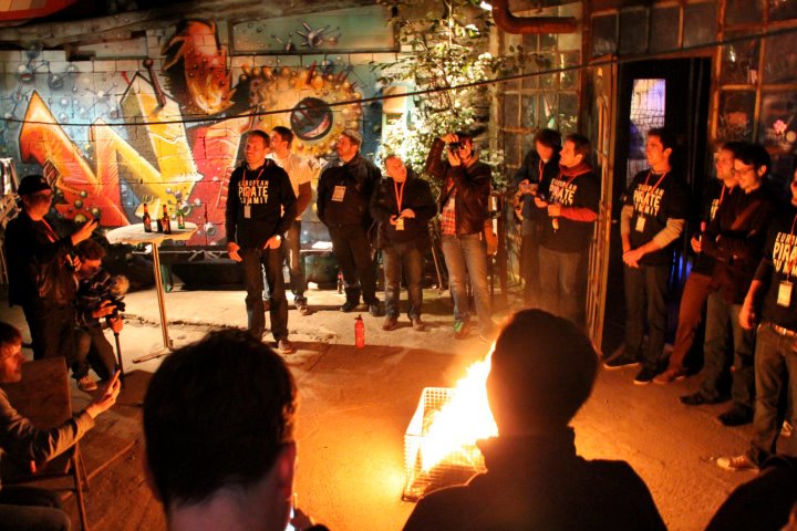 first burning fire at pirate summit 11